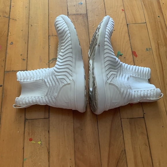 APL techloom chelsea White Knit High-Top Sneakers - Picture 5 of 7